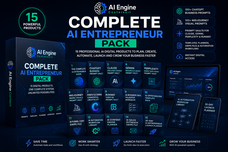 Complete AI Entrepreneur Pack